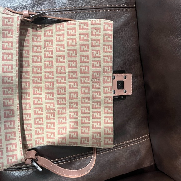 fendi pink mamma baguette zucchino - Picture 9 of 14